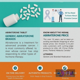 Affordable Abiraterone Acetate Tablets 250 mg Available Online in Philippines