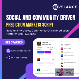Social and Community Driven Prediction Market Script Development