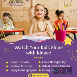 Top playschool in tagore garden