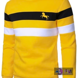 Men'S Autumn-Winter Warm Fashion Casual Long Sleeve Sweatshirt .