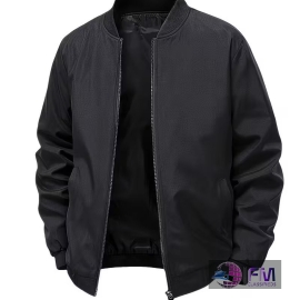Spring Sports Jacket for Men with Baseball Collar