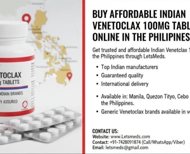 Buy Affordable Indian Venetoclax 100mg Tablets Online in the Philippines