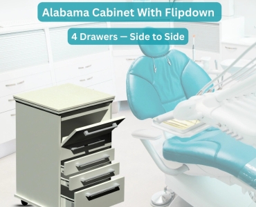 Alabama Cabinet With Flipdown (4 Drawers) — Side to Side