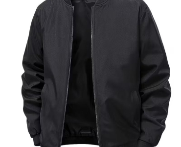 Spring Sports Jacket for Men with Baseball Collar