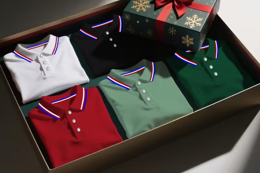 5pcs MenS Polo Shirts -