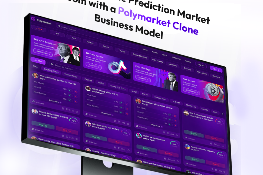 Polymarket clone script
