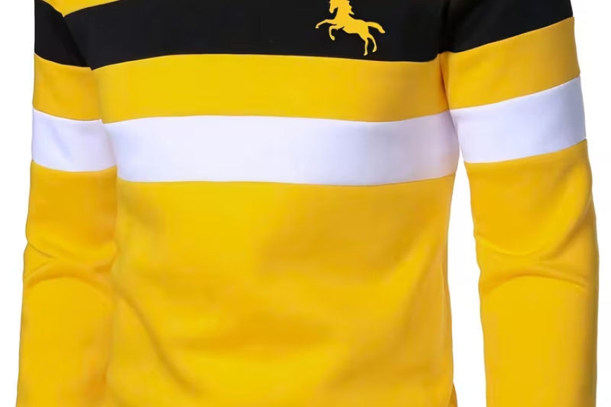 Men Autumn Warm Fashion Casual Long Sleeve Sweatshirt